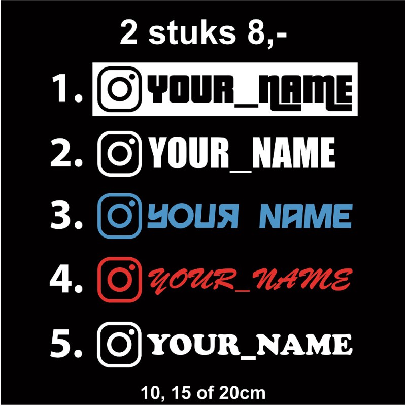 Stickerset Instagram